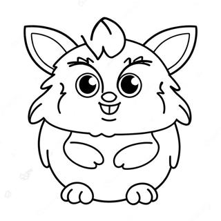 Furby Ausmalbilder