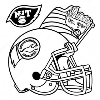 Nfl Logo Ausmalbild 14050-11050