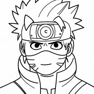 Kakashi Mit Sharingan Ausmalbild 1781-1425