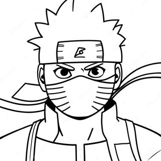 Kakashi Mit Sharingan Ausmalbild 1781-1427