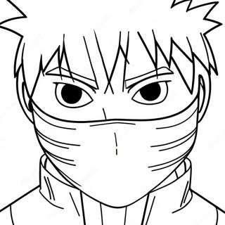 Kakashi Mit Sharingan Ausmalbild 1781-1428