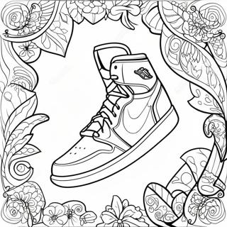 Air Jordan Logo Ausmalbild 18972-14981