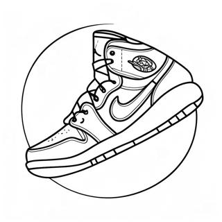 Air Jordan Logo Ausmalbild 18972-14984