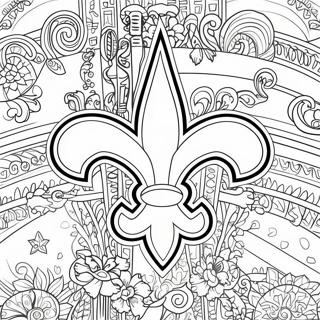 New Orleans Saints Ausmalbilder