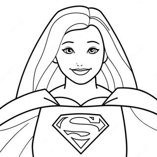 Supergirl Ausmalbilder