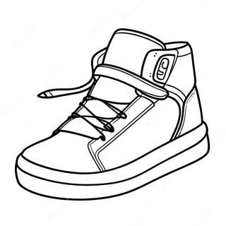 Sneaker Ausmalbilder