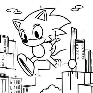 Sonic Spiderman Ausmalbilder