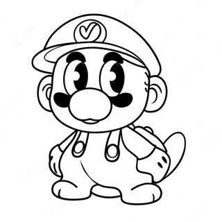 Cappy Mario Odyssey Ausmalbilder