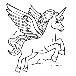 Pegasus Ausmalbilder