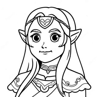 Zelda Tranen Des Konigreichs Ausmalbild 28144-22231