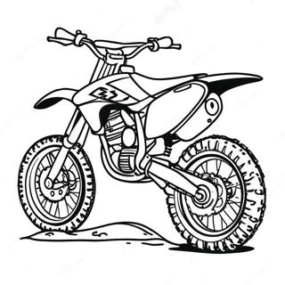 Dirtbike Ausmalbild 290-229