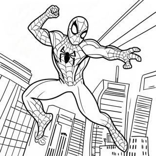 Schwarzer Anzug Spider Man Kein Weg Nach Hause Ausmalbilder