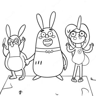 Bobs Burger Ausmalbilder