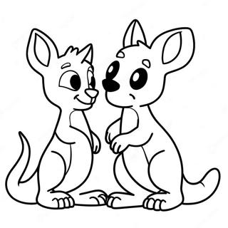 Kanga Und Roo Ausmalbilder