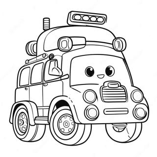 Robocar Poli Ausmalbilder