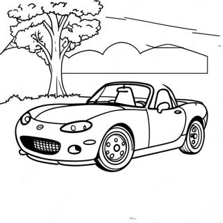 Miata Ausmalbilder