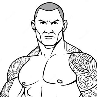 Randy Orton Wwe Ausmalbild 38963-30805