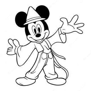 Zauberer Mickey Ausmalbild 41703-32953