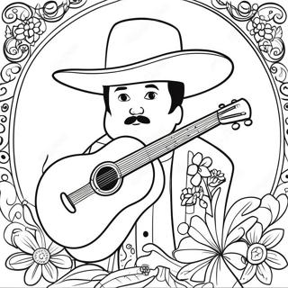 Mariachi Ausmalbilder