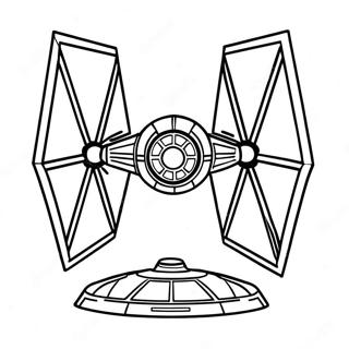 Tie Fighter Ausmalbilder