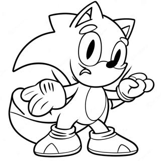 Big Der Katze Sonic Ausmalbilder