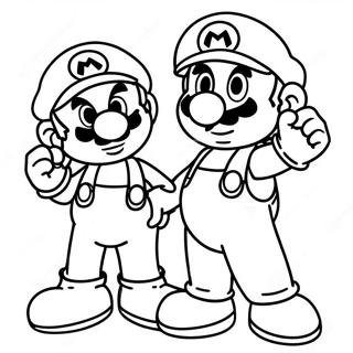 Mario Und Sonic Ausmalbild 45303-35810