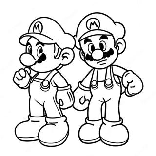 Mario Und Sonic Ausmalbild 45303-35812