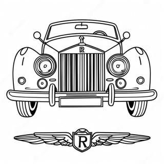 Rolls Royce Ausmalbild 45553-36011