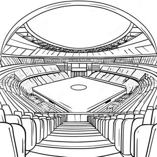 Fußballstadion Ausmalbilder