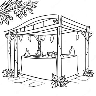 Sukkah Ausmalbilder