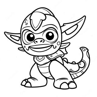 Skylander Ausmalbilder