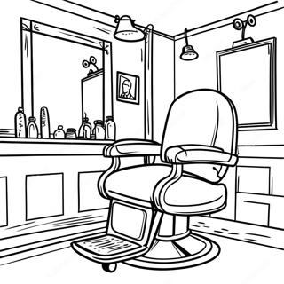 Friseursalon Ausmalbild 50923-40269