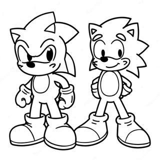 Sonic Und Mario Ausmalbilder