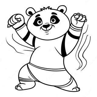 Kung Fu Panda Ausmalbild 5530-4397