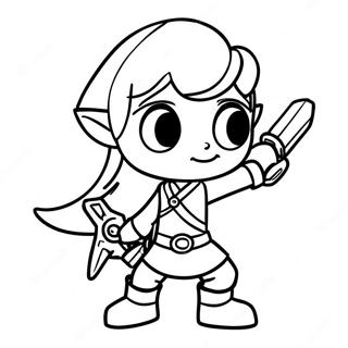 Toon Link Ausmalbilder