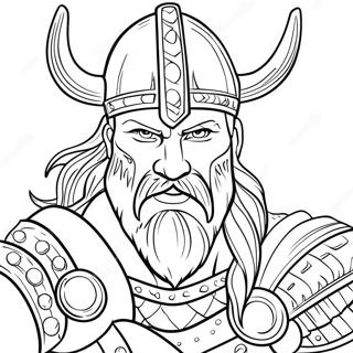 Vikinger Krieger Ausmalbild 58713-46482