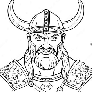 Vikinger Krieger Ausmalbild 58713-46483