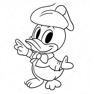 Donald Duck Weihnachten Ausmalbilder