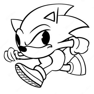 Sonic The Hedgehog Schnelles Ausmalbild 64434-50990