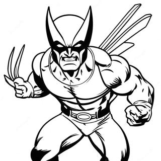 Wolverine Kind Ausmalbild 64593-51107