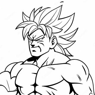 Broly Ausmalbilder