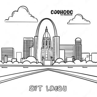 St Louis Ausmalbilder