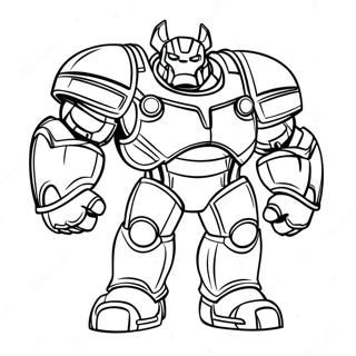 Hulkbuster Ausmalbilder