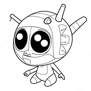 Invasor Zim Ausmalbilder