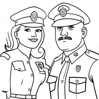 Officer Buckle Und Gloria Ausmalbilder