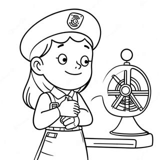 Rosie Revere Ingenieur Ausmalbild 71154-56325