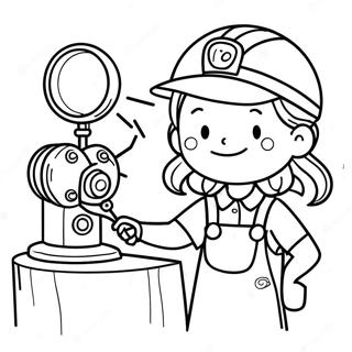 Rosie Revere Ingenieur Ausmalbild 71154-56327