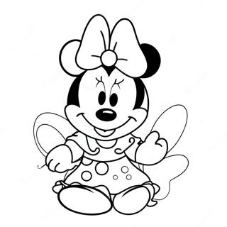 Minnie Bowtique Ausmalbilder