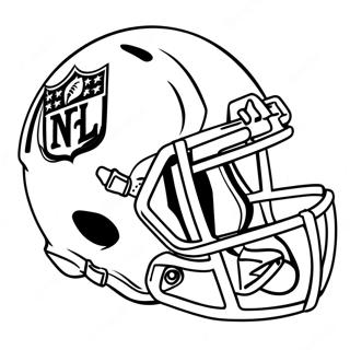 Nfl Helm Ausmalbilder