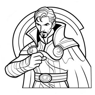 Doktor Strange Ausmalbilder